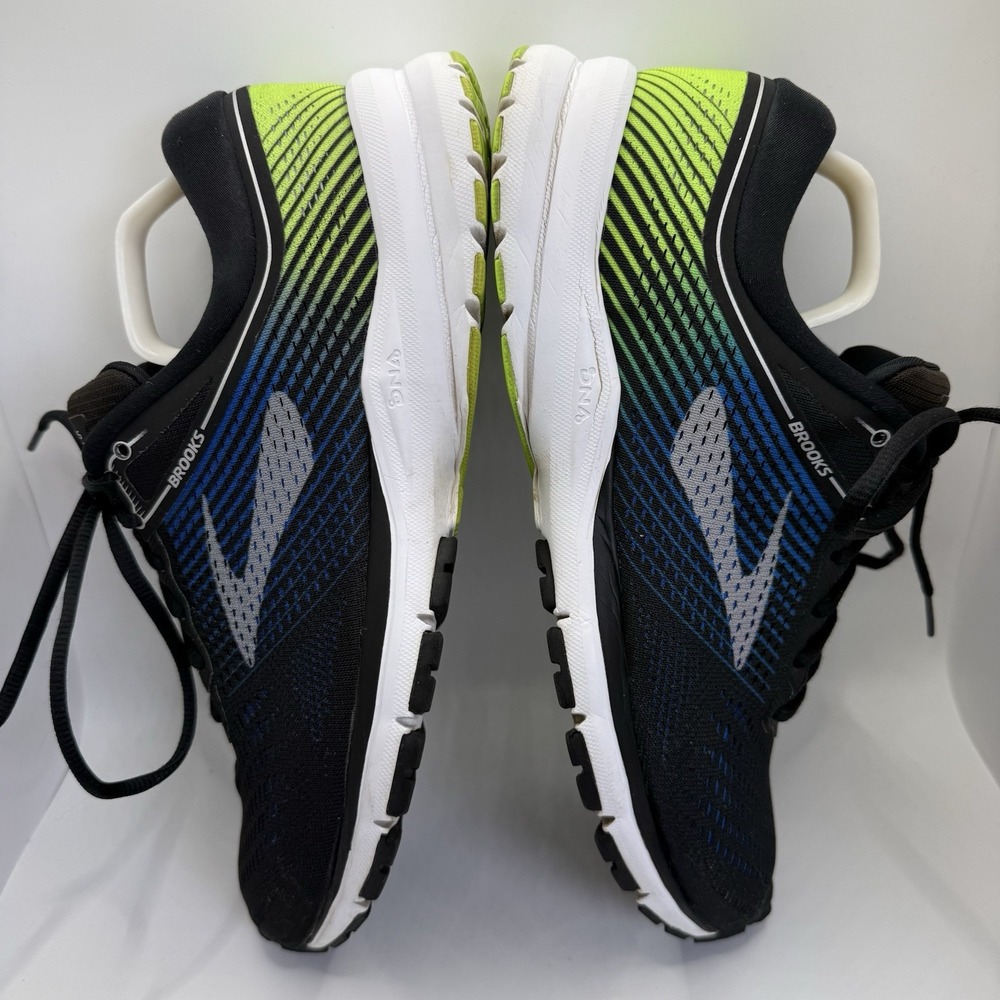Brooks Launch 5 Men's Running Shoes 1102781D016 Black Blue Green Size‎ 9.5 - Picture 5 of 12